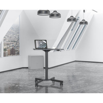 Adjustable Metal Base Computer Desk