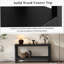Console Kolten avec tablette ouverte et coins arrondis-1238221220