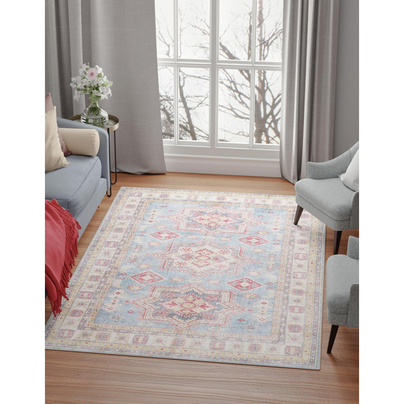 Mazzie Performance Chenille Floral Indoor Rug, Rectangle 8'4" x 12'