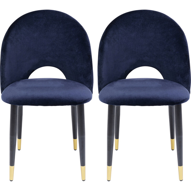 Chair Iris Velvet, Blue