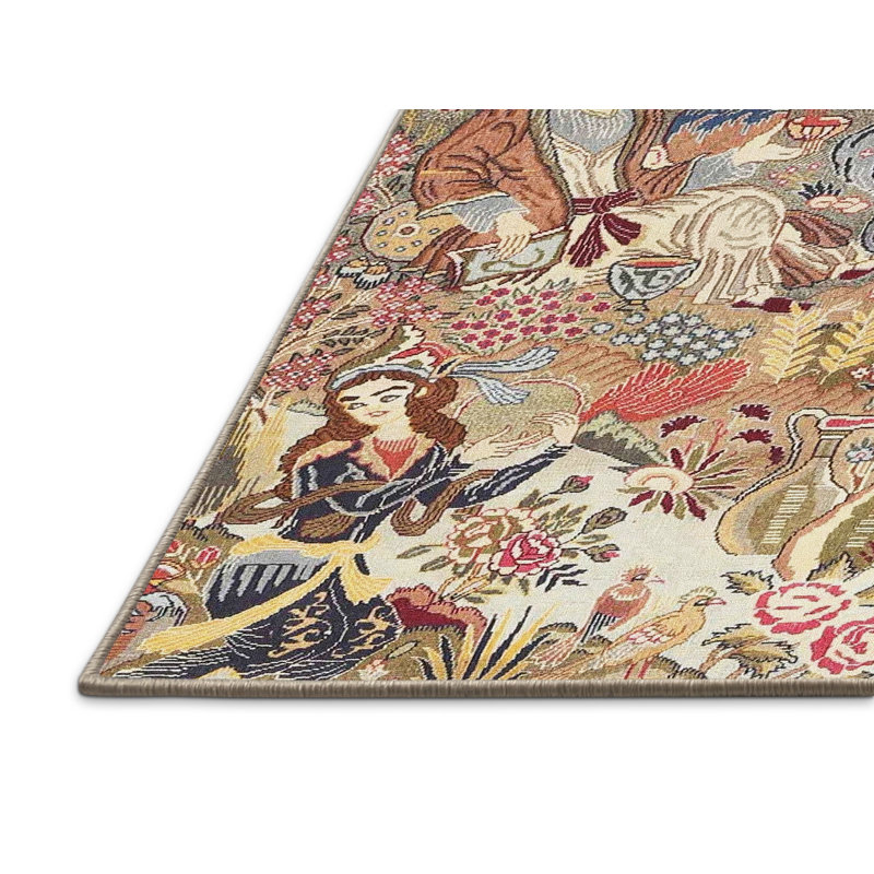Ikuko Indoor Rug, Rectangle 6' x 9'