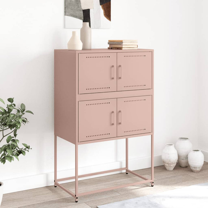 Aidelis Sideboard Accent Chest, Pink
