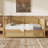 Traditional Style Rattan Daybed With Trundle For Limited Space, Guest Room, No Box Spring Needed-983286693