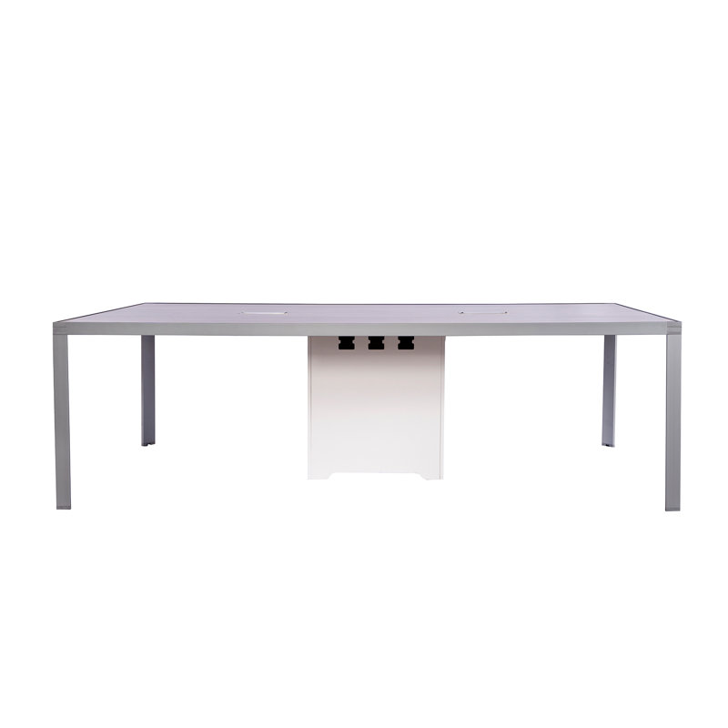 Table de conférence Keira-Rose, H 29,53 po x L 35,43 po x l 94,49 po, Orme pâle