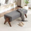 Banc en bois massif Chenice-127275623