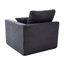 Canapé Cloud 2 places pour les appartements, revêtement en velours côtelé doux, housses amovibles, mousse haute, accoudoir incurvé, canapé moderne sans assemblage, coussin confortable et flexible, amovible-690732137-690732141-690732143
