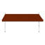 Dakota Fields 4cm W x 1.2cm D Fabric Orange/Brown Cover Retractable Patio Awning