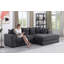 Canapé modulaire 2 pièces rembourré-1255789847