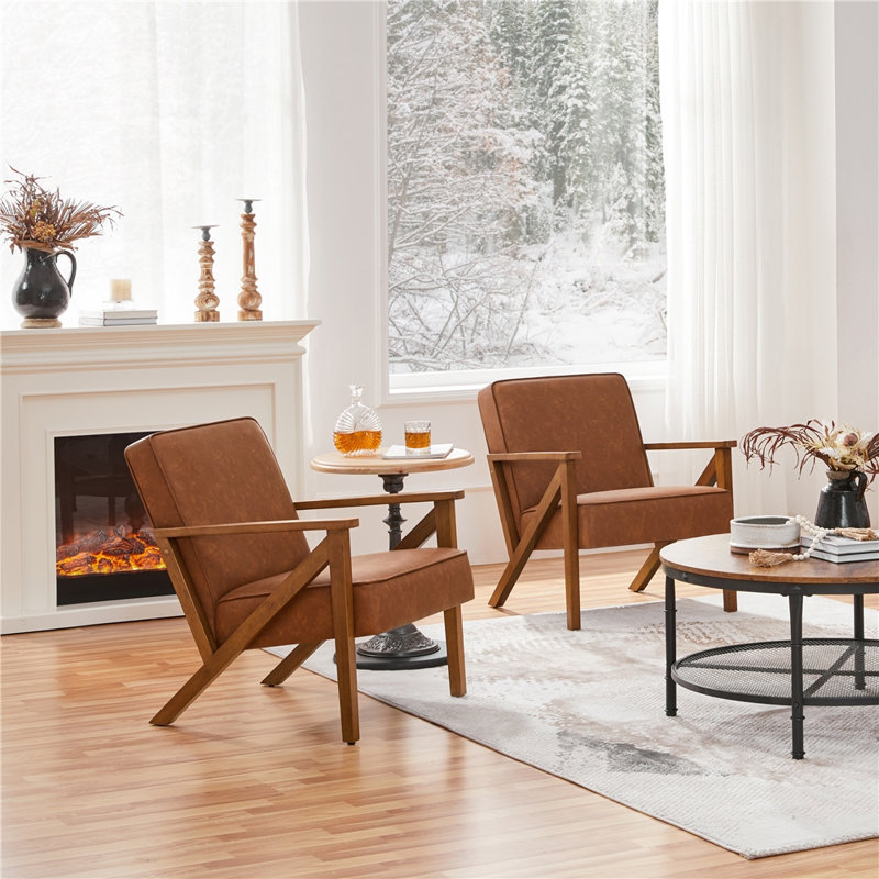 Katriena 67Cm Wide Armchair, Light Brown