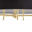 Presidio 5-Light Dimmable Chandelier with Drum-shaped Fabric Shade & Adjustable Height-56472613