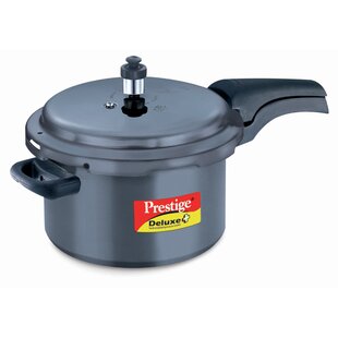 Prestige Cookers Deluxe Hard Anodized Pressure Cooker