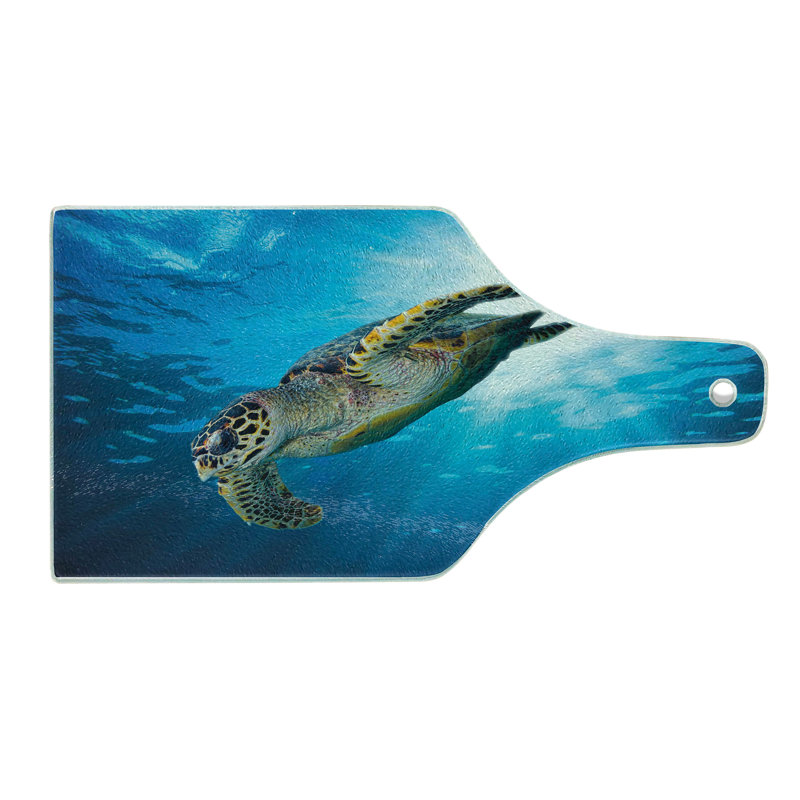 Planche à découper en verre trempé Ambesonne