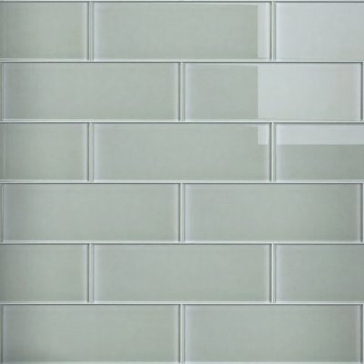 Carreau de mosaïque en verre 4 po x 12 po Supreme