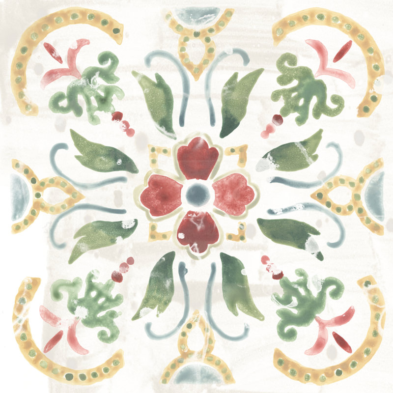 Boho Tile III, H 36 po x l 36 po