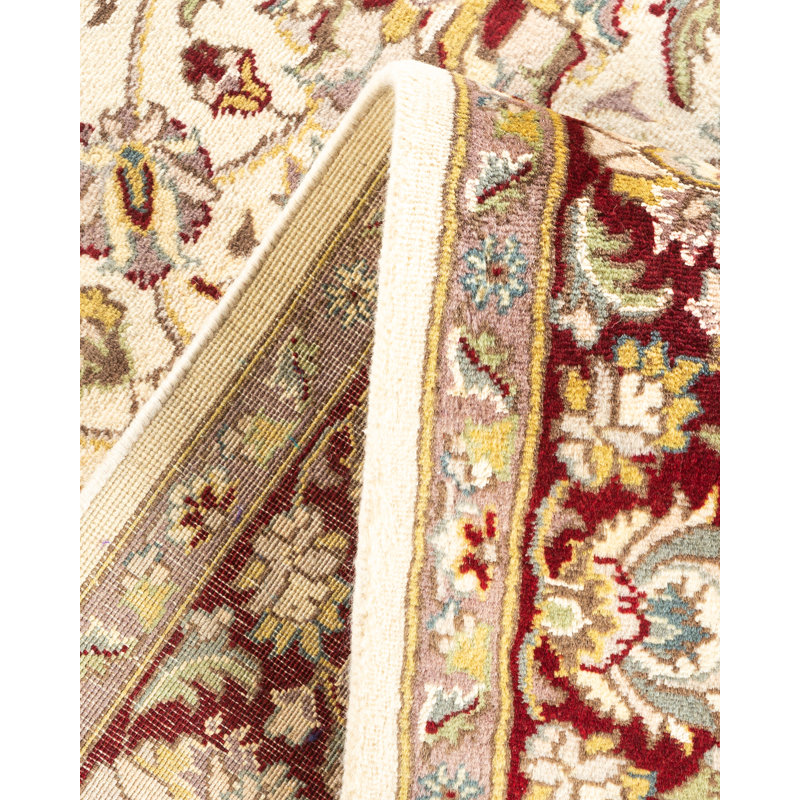 Classic One-of-a-Kind 4' 2" x 6' 5" Hand Knotted Area Rug
