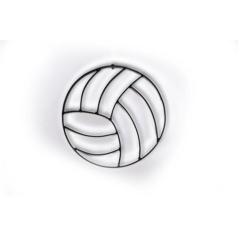Décoration murale contemporaine volleyball