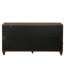 Buffet 59,8 "avec motif en nid d'abeille, armoire d'appoint moderne