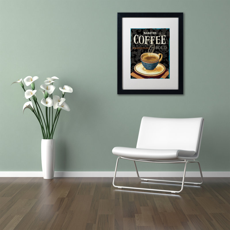 «Today's Coffee IV» par Lisa Audit - Reproduction de photo sur toile encadrée, H 14 po x l 11 po x P 0,5 po