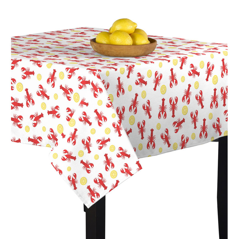 Aurora Geometric Tablecloth, 120" L x 60" W
