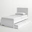 Lit plateforme simple avec lit gigogne Louisville-1367323411