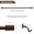 Arrietta Iron Adjustable Single Curtain Rod-1386565078