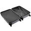 Ensembles de bagages Nouveau modèle ABS Hardshell 3 pièces Ensemble de valises rigides et durables Valise à roulettes avec serrure TSA 20 po x 24 po x 28 po (gris)
