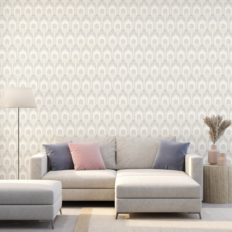 10m x 50cm Matte Wallpaper Roll, Natural