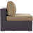 Convene Armless Patio Chair with Cushions-752805571