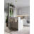 Transitional 1 Light Gold Crystal Pendant-86891452