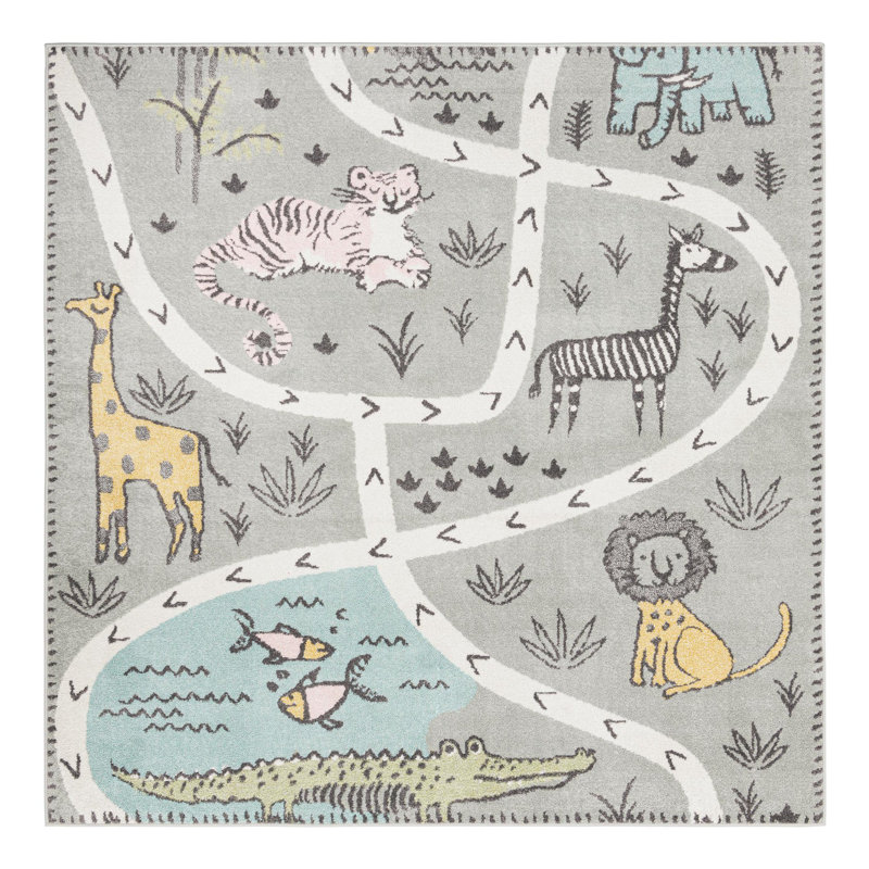 Whimsy Rug, Square 7'10" 