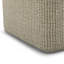 Zelma - Pouf carré tissé extérieur / intérieur