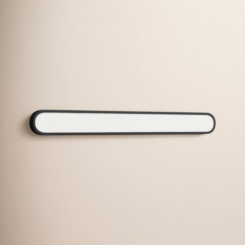 Woodbridge Lamaria Dimmable LED Bath Bar, Black/White