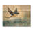 Bird Swallow Over The River - Bird Wood Wall Decor - On Natural Pine Wood-758217986