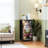 4 Drawer Dresser for Bedroom, Narrow Chest of Drawers, Wooden Top and Study Iron Frame 18"x37.5"-(WxH)