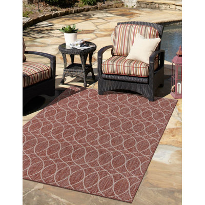 Tapis rouille intérieur / extérieur rouille rouille