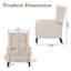 Fauteuil inclinable 27 po de largeur moderne et rembourré-59335536