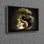 Toile de coton moderne suspendue au mur Yin Yang