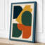 Geometric Harmony Mid-Century - Wrapped Canvas-1028513348-1028513361