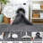 Washable Rugs - Long Hallway Rug Low Pile Rug with Non Slip Backing Floor Mat Moroccan Indoor Carpet for Kitchen Bedroom Entryway Black-1128568124