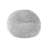 Oversized Compression Large Round 5 Foot Giant Foam Filled Faux Rabbit Fur Gray Bean Bag Sofa with Soft Removeable Cover (Set of 2)-114509184
