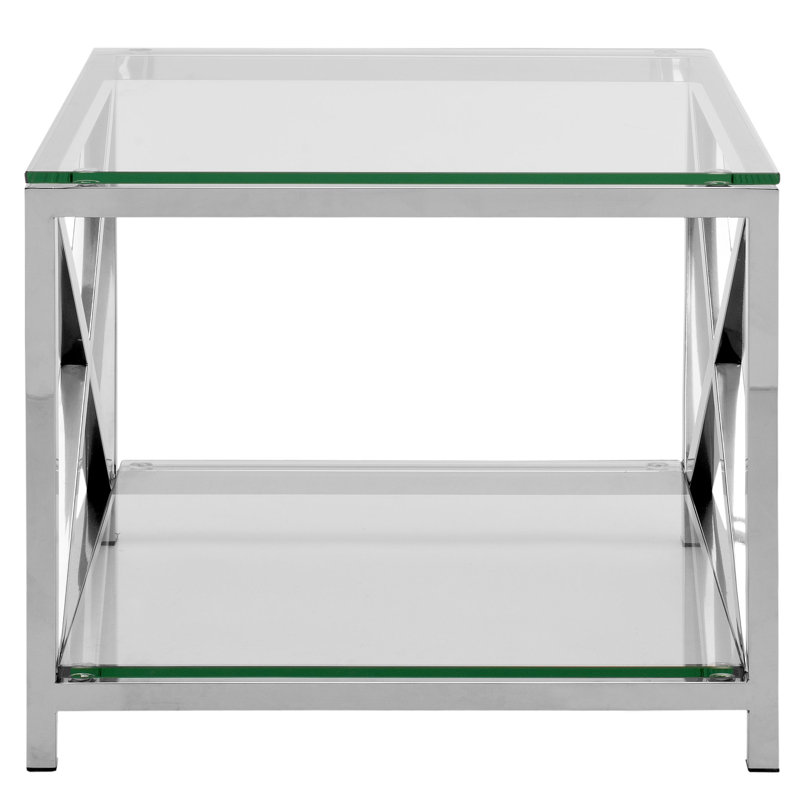 Table de bout en verre Hayward