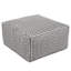 Bowie Square Cotton Pouffe