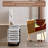 Axelson Makeup Vanity Desk with Large Mirror and Lights&Charging Station,3 Lighting Modes-2034258287