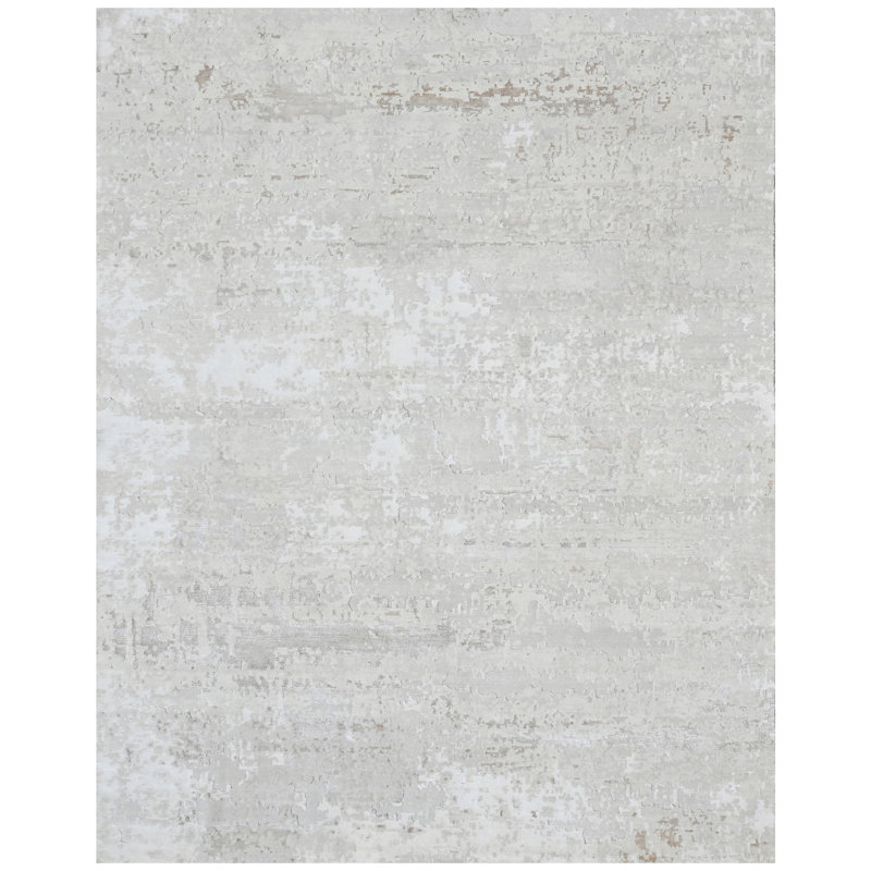 High-Quality Hand-Knotted Camel Area Rug, Rectangle 5' x 8'