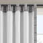 Panneau de rideau simple occultant et isolant en molleton 50 x 84 po Anaheim-474623344-468698002