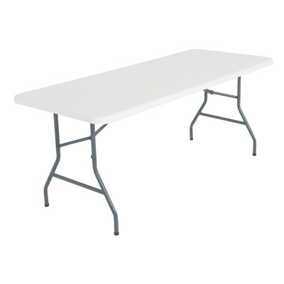 White 6-foot Folding Table