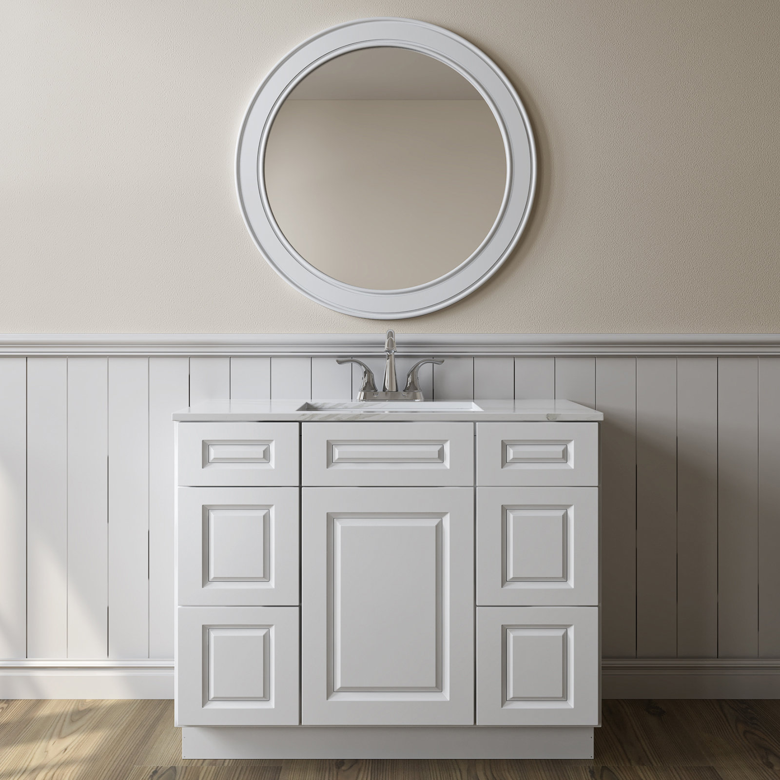 HOMEIBRO 42'' Single Bathroom Vanity Base Only - Wayfair Canada