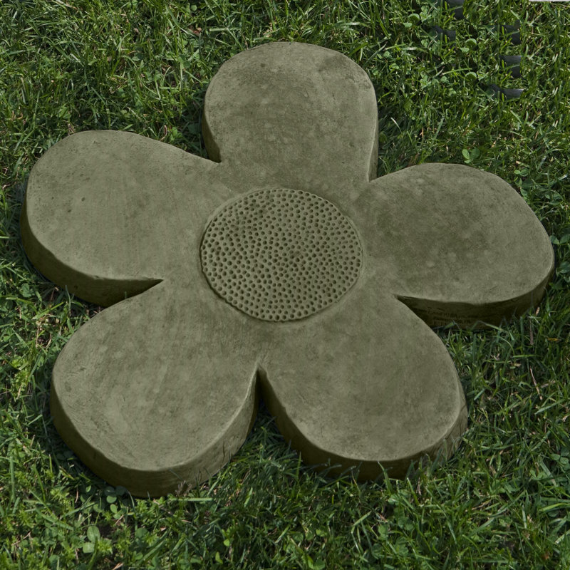 Tremplin Flower Power, H 2 po x l 15,5 po x P 15,5 po, Bronze cuivré