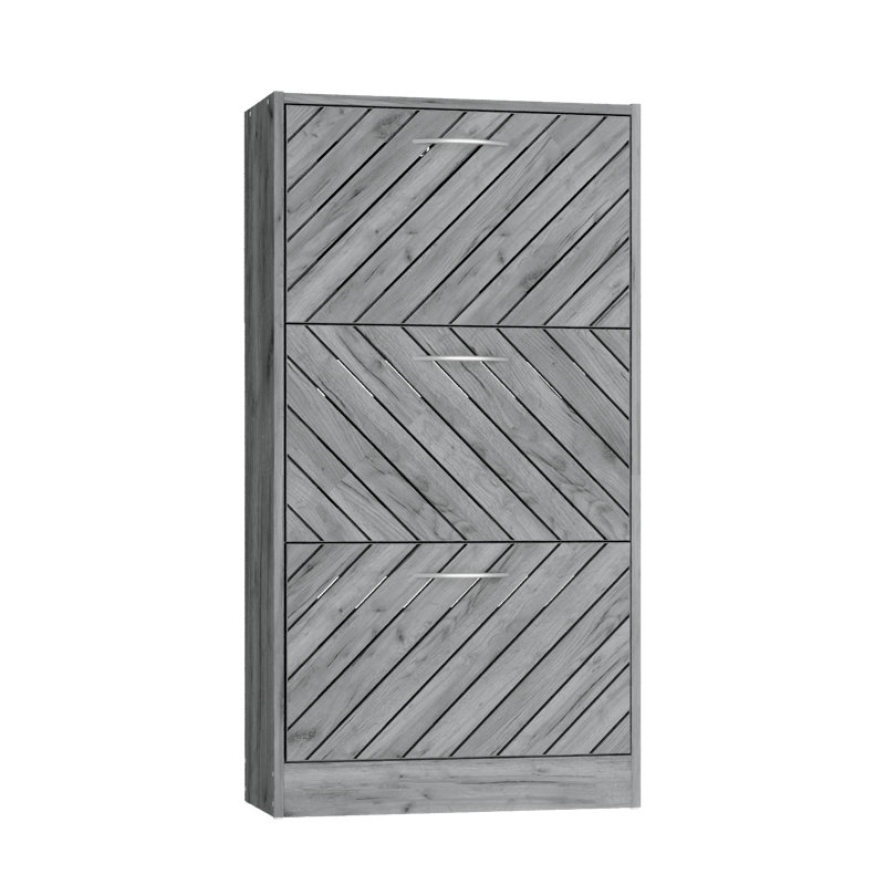 24 Pair Shoe Storage Cabinet