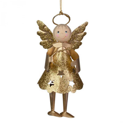 13cm Metal Hanging Figurine Ornament